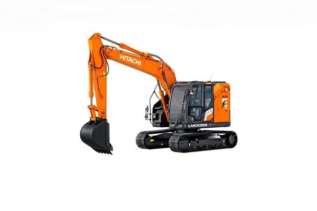 Hitachi představilo 13tunový elektrický bagr s „duálním režimem“