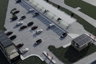 Letiště Praha postaví nabíjecí hub se 17 stojany