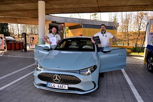 810 km bez nabíjení za 10 hodin: Jak jsme s Mercedesem CLA pokořili český rekord