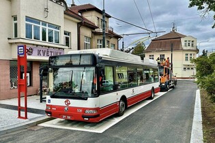 Repríza po půlstoletí. Na Strahov a Bořislavku projel vlastní silou první trolejbus