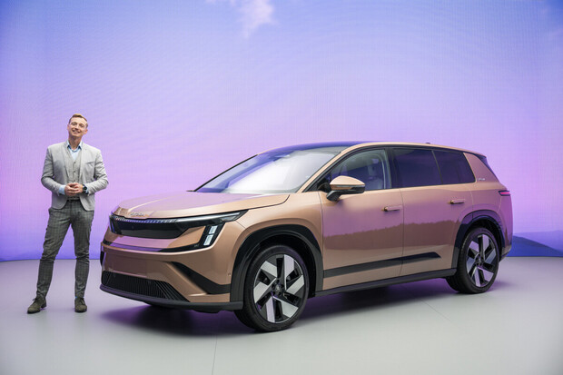 Škoda má svůj vrchol. Elektrický Peaq nabízí luxus a 7 míst k tomu
