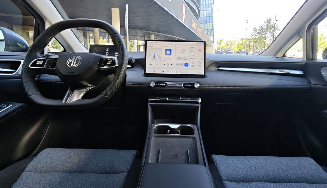 Technologie a infotainment levného MG4 EV Urban