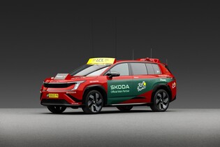 Škoda Peaq v roli „červeného vozu“ na Tour de France