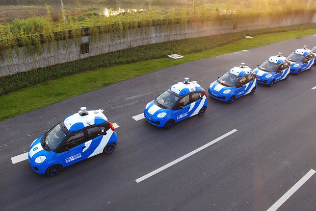 Microsoft chce rozšířit čínskou platformu pro autonomní auta do zbytku světa