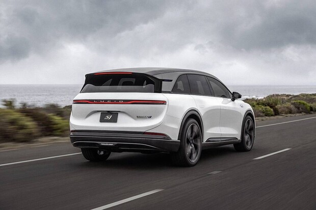 Lucid Gravity GT-S. Nic rychlejšího pro sedm lidí nenajdete