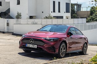 Mercedesem CLA z Chorvatska. Úžasná efektivita a ultra-krátké nabíjení
