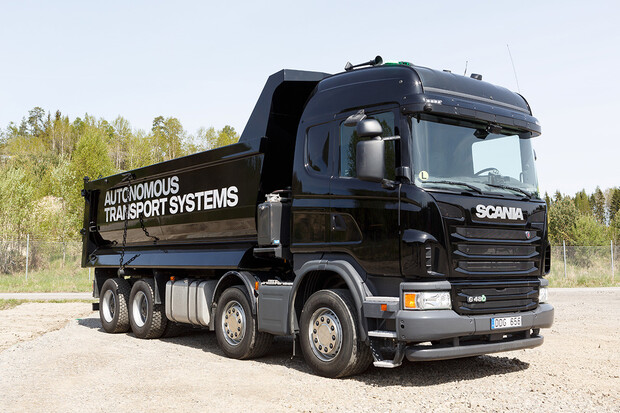 Největší auto na dálkové ovládání? Scania, a to díky síti 5G