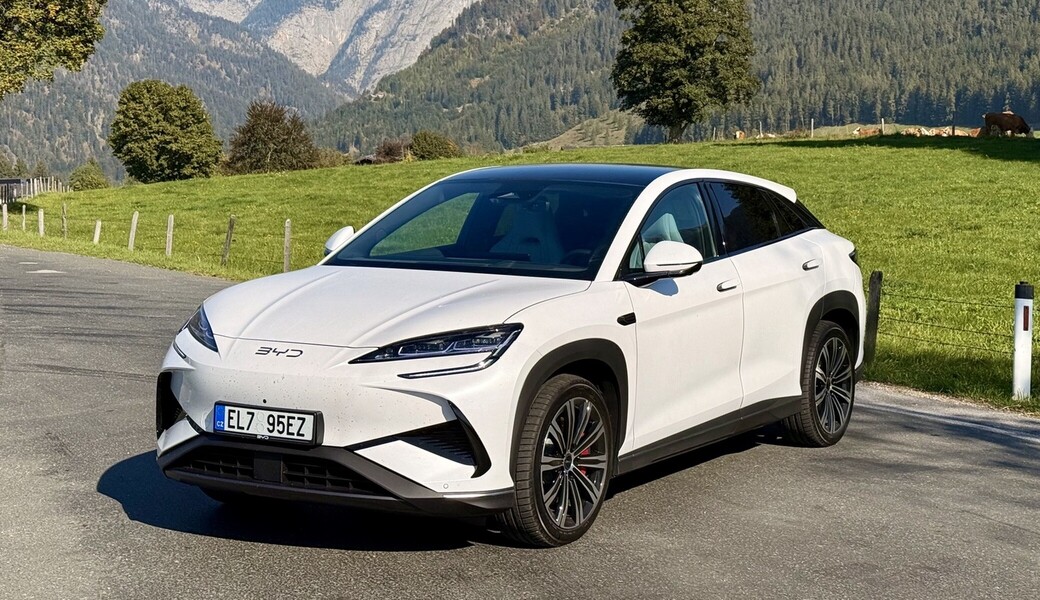 BYD Sealion 7 AWD: 445 km do Alp, rychlé nabíjení a spotřeba v reálném provozu