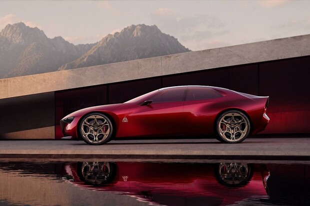 Tajemná Alfa Romeo už má jméno i tvář. Jmenuje se Cuorerosso a změní automobilku