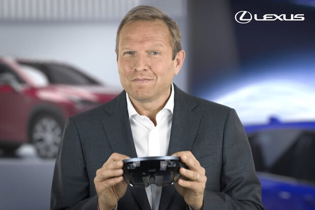 Lexus ve Frankfurtu odprezentuje svůj stánek pomocí Microsoft HoloLens