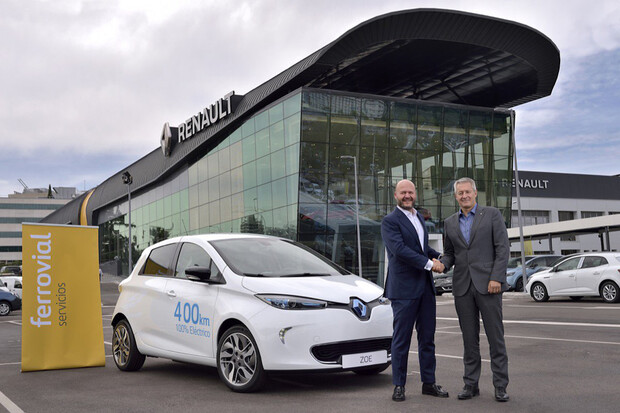 Renault pošle do Madridu 500 modelů ZOE. Sloužit budou pro carsharing