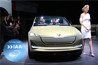 Škoda Vision E naživo. Jak daleko je sériové výrobě?