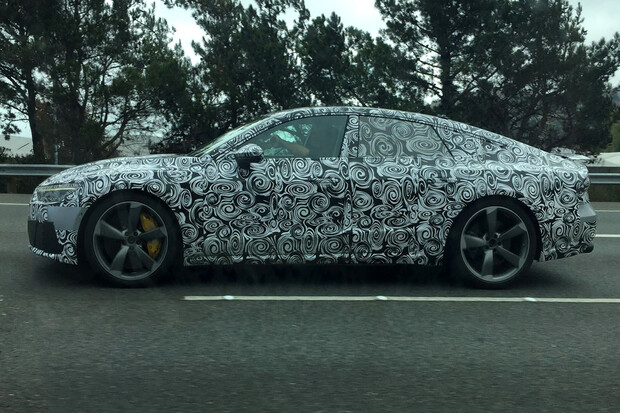 Audi RS7 bude nejspíš 700koňové plug-in hybridní monstrum s motorem z Panamery