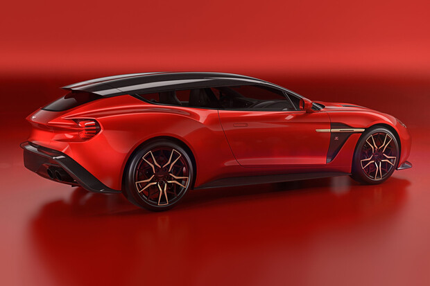 Designový skvost. Aston Martin Vanquish Zagato Shooting Brake nás skoro rozplakal