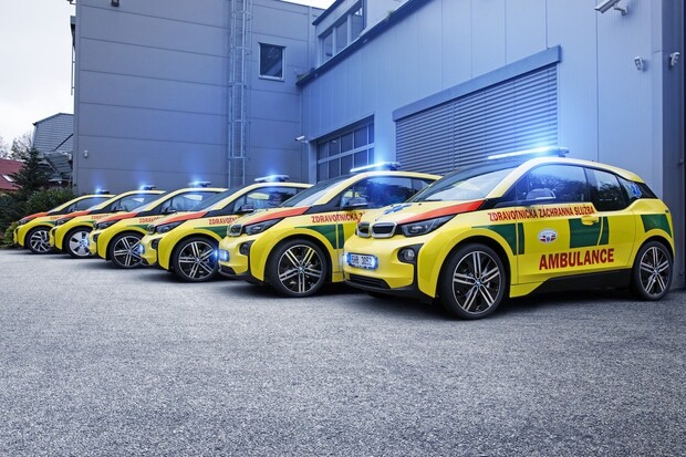 BMW i3 v Česku vedle policie používá už i záchranná služba