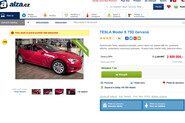 Největší sleva o Black Friday? Více jak 400 tisíc na Teslu Model S na Alza.cz