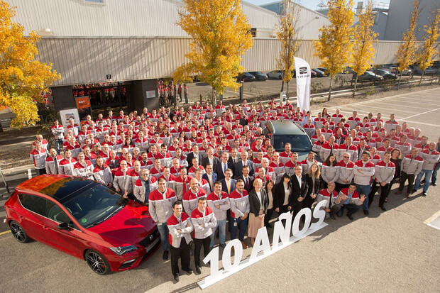 SEAT oslavuje 10. narozeniny centra pro vývoj prototypů 