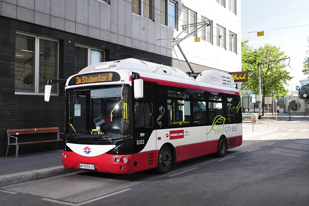Dopravní podnik ve Vídni nasadí sedm nových elektrobusů