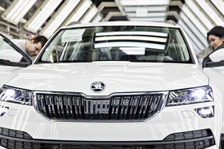 Sériová výroba Škody Karoq v Mladé Boleslavi byla zahájena