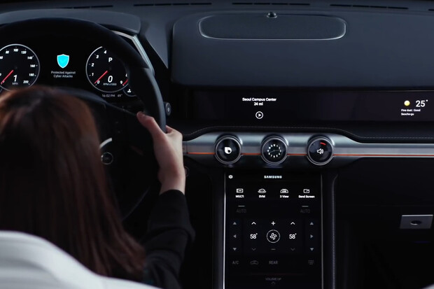Digitální kokpit od Samsungu vypadá zajímavě. Jen se ho asi nikdy nedočkáme