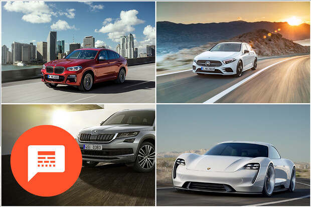 fNews #14: BMW X4, Mercedes třídy A, Digital Instrument Panel a investice Porsche