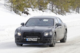 Bentayga nebude jediný plug-in hybrid od Bentley. Flying Spur se už testuje