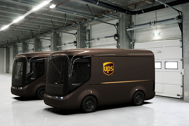 UPS představilo nové elektrické dodávky. Za jejich designem stojí studio Arrival