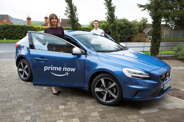 Testovací jízdu s Volvem si Britové mohou objednat i přes aplikaci Amazon Prime Now