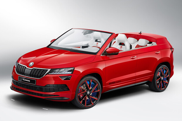 Škoda Sunroq je studentský projekt nahoře bez. Vypadá krásně