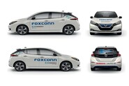 Společnost Foxconn převzala do svého vozového parku nové Nissany Leaf