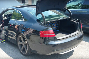 Elektromobil Audi S5 existuje. Baterky musely do kufru