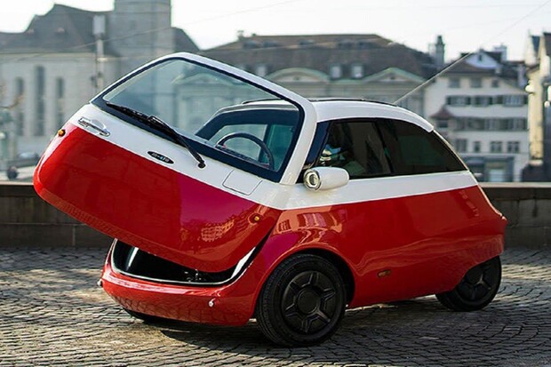 Slavná Isetta z dílny BMW má svůj elektrický klon. Pochází ze Švýcarska