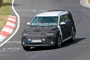 Kia Soul EV zachycena při testování. Dostane stejné komponenty jako Kona Electric
