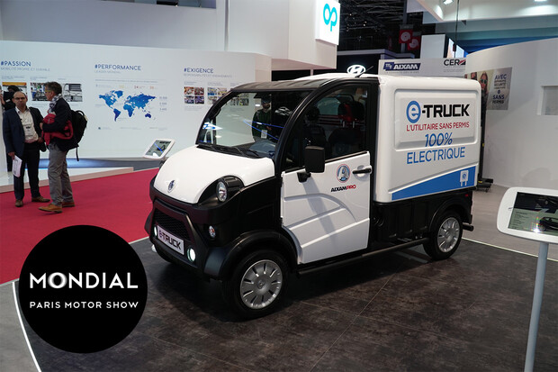 Paříž není jen o luxusu, ale i o takovém Aixamu E-TRUCK pro pracovité teenagery