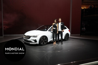 Škoda představuje v Paříži sportovní a ekologickou vizi s názvem Vision RS