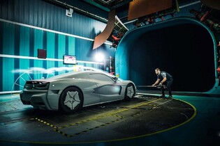 Rimac C_Two se začne brzy vyrábět. Nedávno prošel testem aerodynamiky