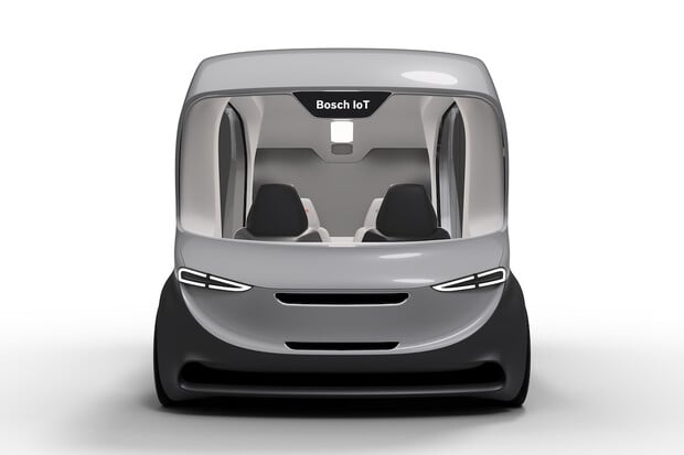 Bosch na CESu ukáže autonomní elektromobil. Bude sloužit jako shuttle