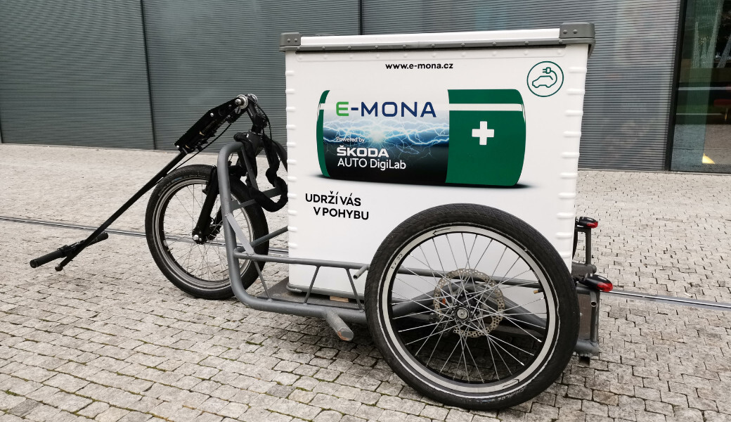 Mobilní nabíječka elektromobilů E-MONA 