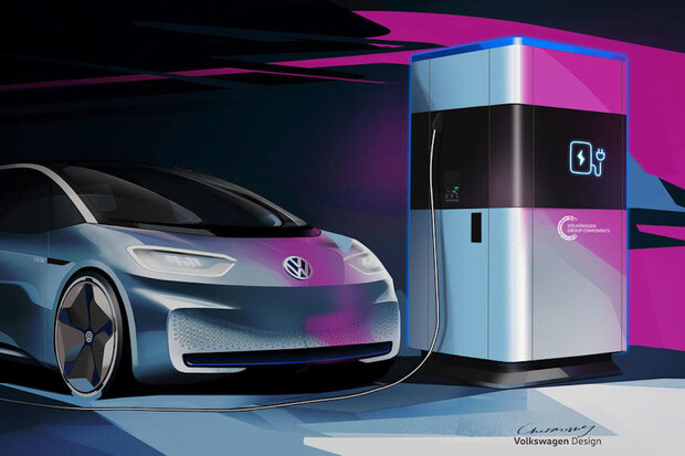 Volkswagen bude testovat mobilní nabíjecí stanice o kapacitě 360 kWh