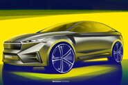 Škoda ukázala interiér elektrického konceptu Vision iV, který přiveze do Ženevy