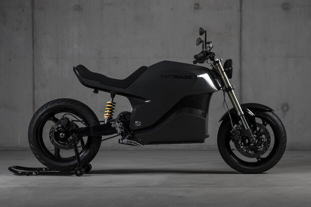 Holandský startup představil na výstavě MotorBeurs Utrecht elektrický motocykl