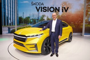 Čechy bude na poli elektromobility reprezentovat nádherná Škoda Vision iV