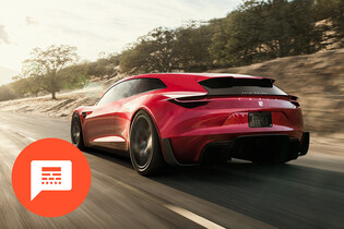 Tesla Shooting Brake, odemykání auta a nový Supercharger