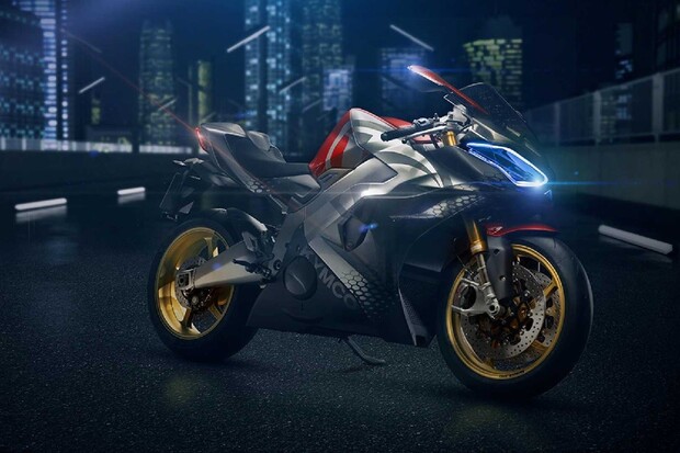 Společnost KYMCO prozradila detaily o elektrickém superbiku SuperNEX