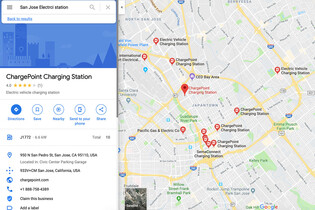 Google důsledněji zahrne nabíjecí stanice do svých map. Zatím jen ty v UK a USA