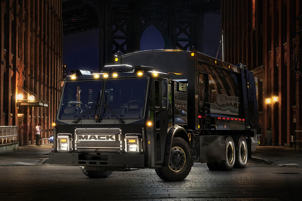 Mack LR je popelářský elektromobil, který můžete příští rok potkat v New Yorku