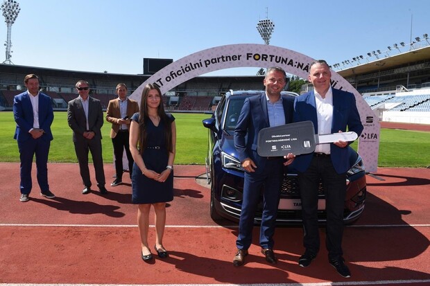 SEAT se stal novým partnerem druhé nejvyšší fotbalové ligy v Česku
