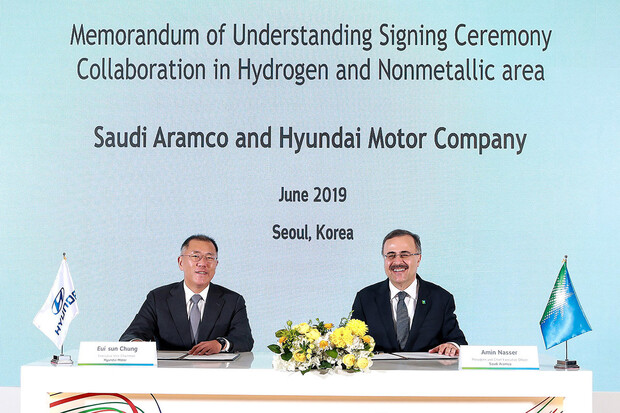 Hyundai a Saudi Aramco spolupracují na vodíkových technologiích
