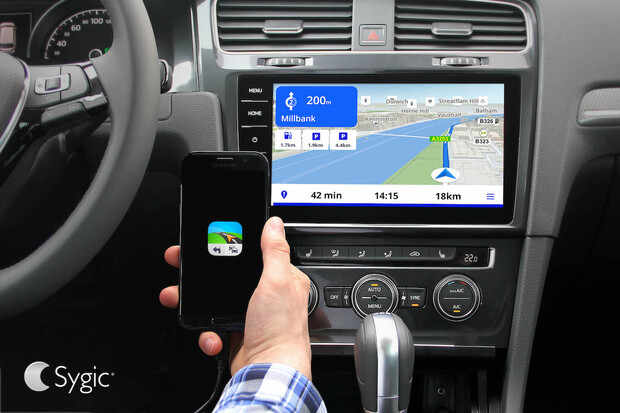 Off-line GPS navigace Sygic je nyní k dispozici pro Android Auto