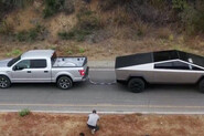 Podívejte se na souboj Davida s Goliášem aneb Ford F-150 vs. Tesla Cybertruck